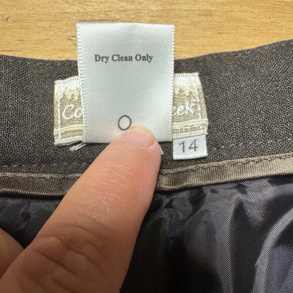 Coldwater Creek Women’s Brown Dress pants. Size 14 - Picture 9 of 9